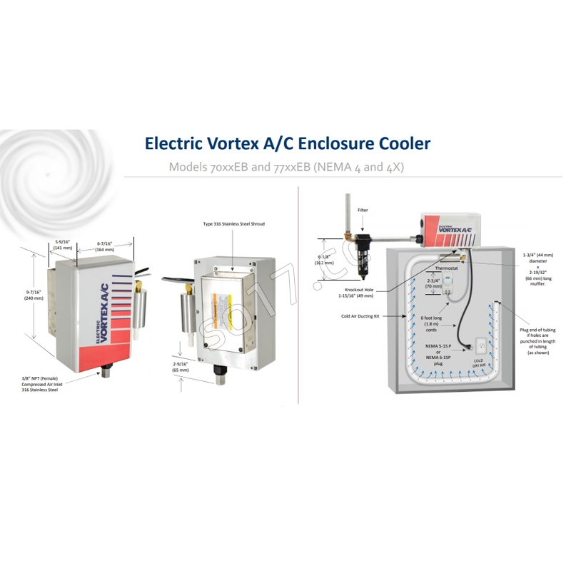 美国VORTEC电动涡流 AC7015EB