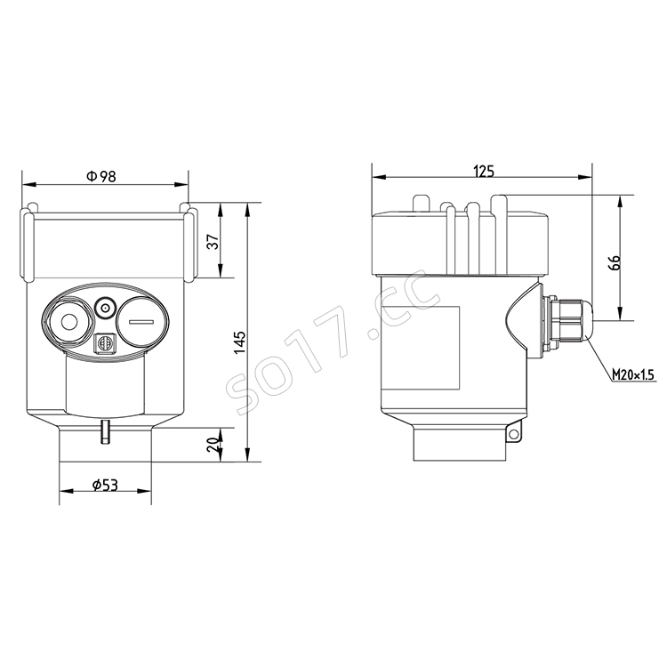 导波雷达物位计JY-92RD52冀仪