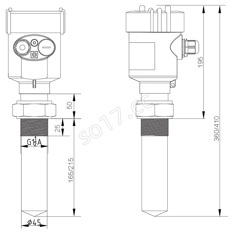 智能雷达物位计JY-92RD82冀仪