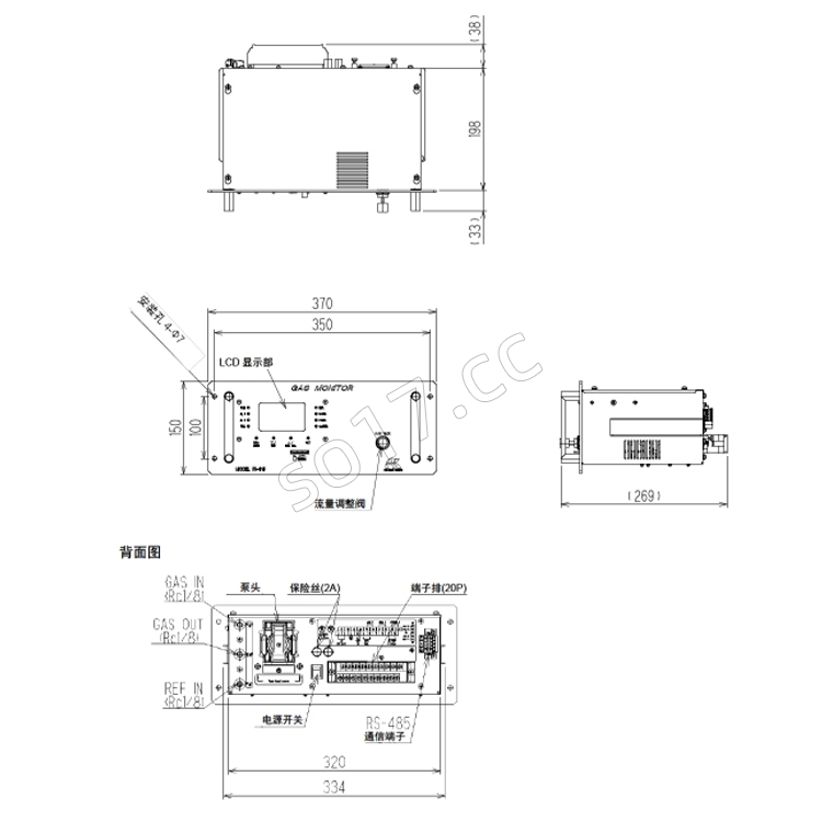 日本RIKEN理研FI-915气体监测仪